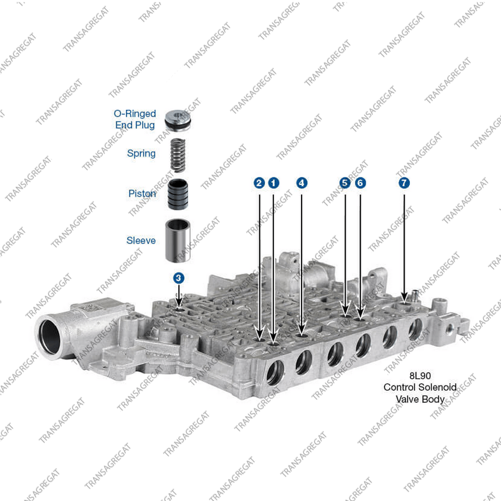 Поршень аккумулятора сигнального давления