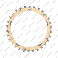 Фрикционный диск гидротрансформатора (186x2.9x30T, наружные зубья, Senar)*