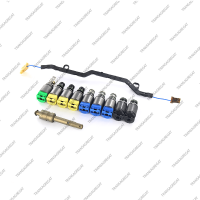 Комплект соленоидов (тип 1, 9 штук: 3 желтых, 3 синих, 2 черных, 1 зеленый)